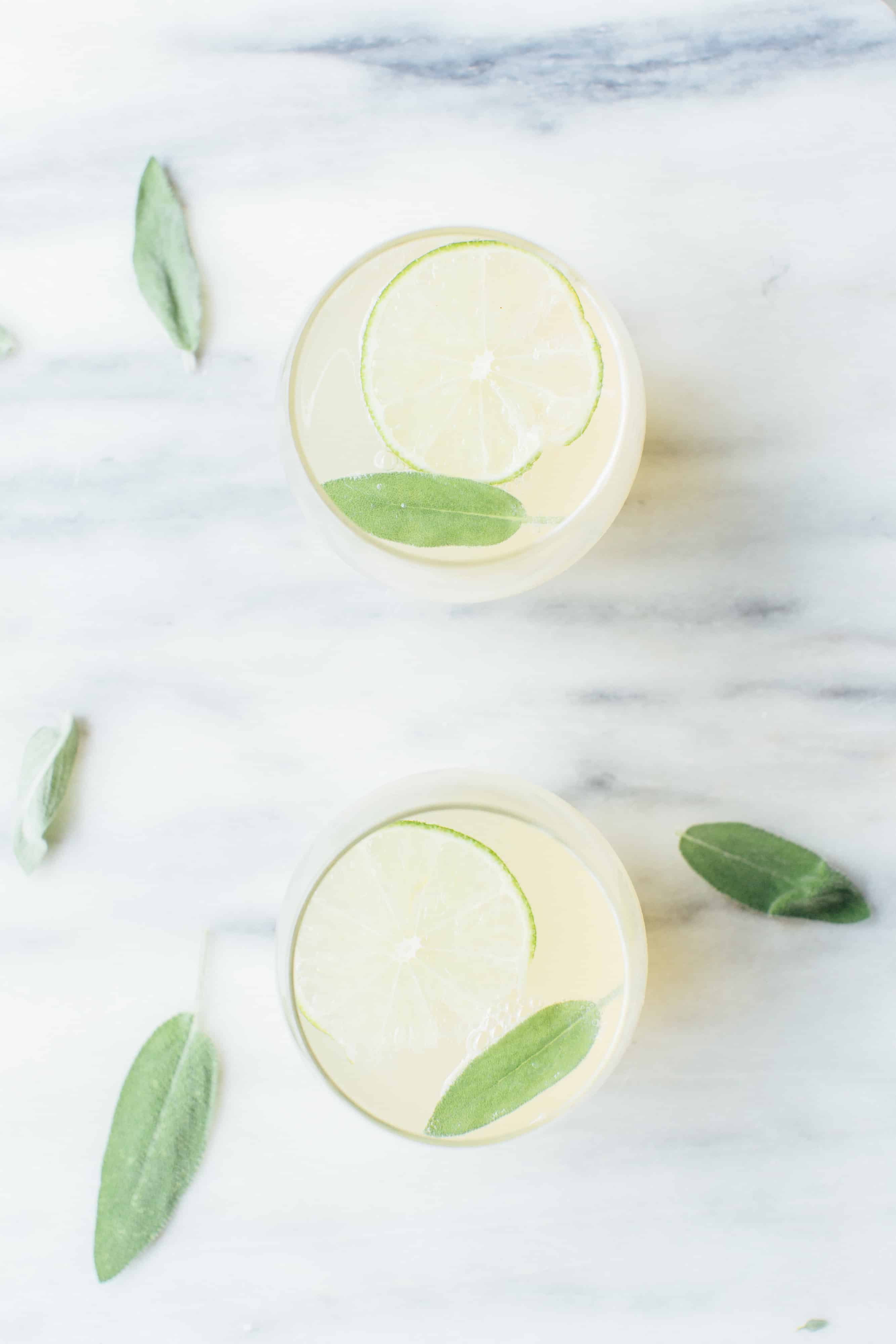 Sage and Grapefruit Prosecco Sipper